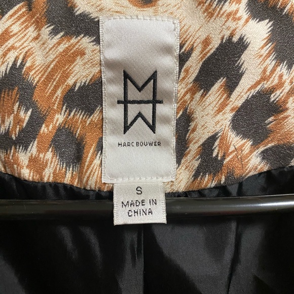 Marc Bouwer Leopard Print Women's Jacket Size S - Picture 5 of 5